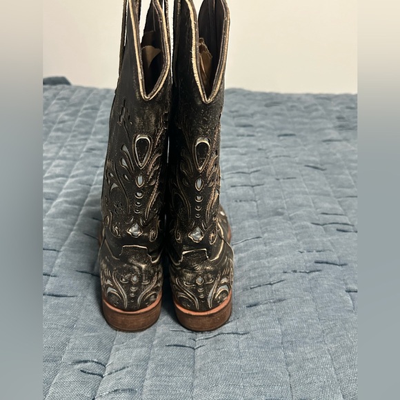Roper Belle Brown Western Boots - Picture 10 of 15